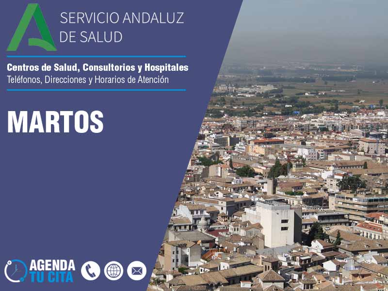 Centros de Salud en Martos - Telfonos, Direcciones y Horarios de Atencin