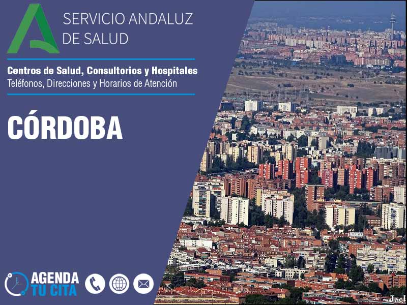 Centros de Salud en Córdoba - Telfonos, Direcciones y Horarios de Atencin