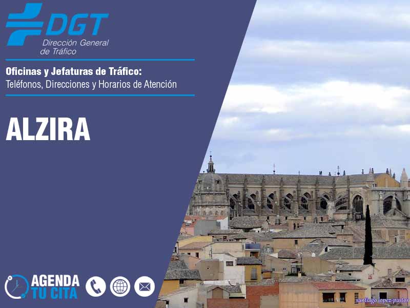 Oficinas de la DGT en Alzira - Telfonos, Direcciones y Horarios de Atencin