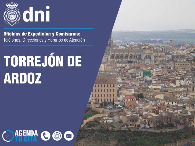 Oficinas del DNI en Torrejón de Ardoz - Telfonos, Direcciones y Horarios