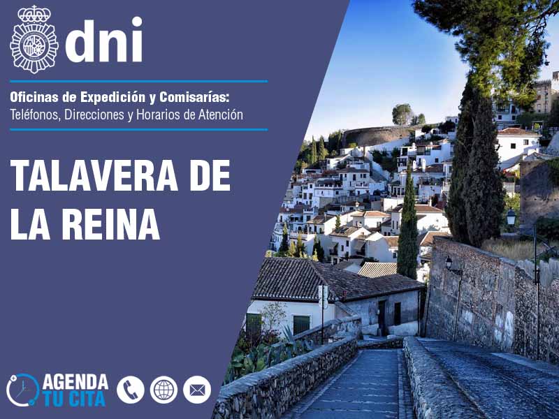 Oficinas del DNI en Talavera de La Reina - Telfonos, Direcciones y Horarios