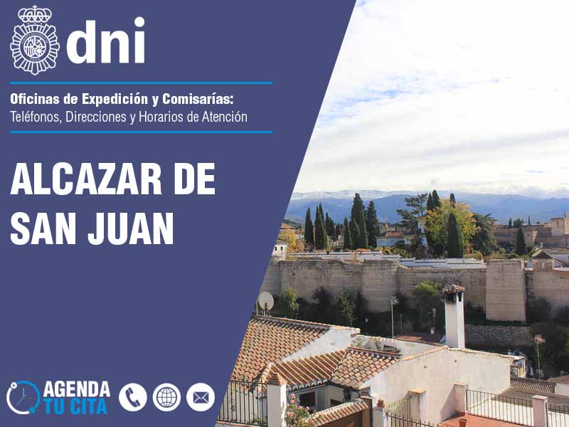 Oficinas del DNI en Alcazar de San Juan - Telfonos, Direcciones y Horarios