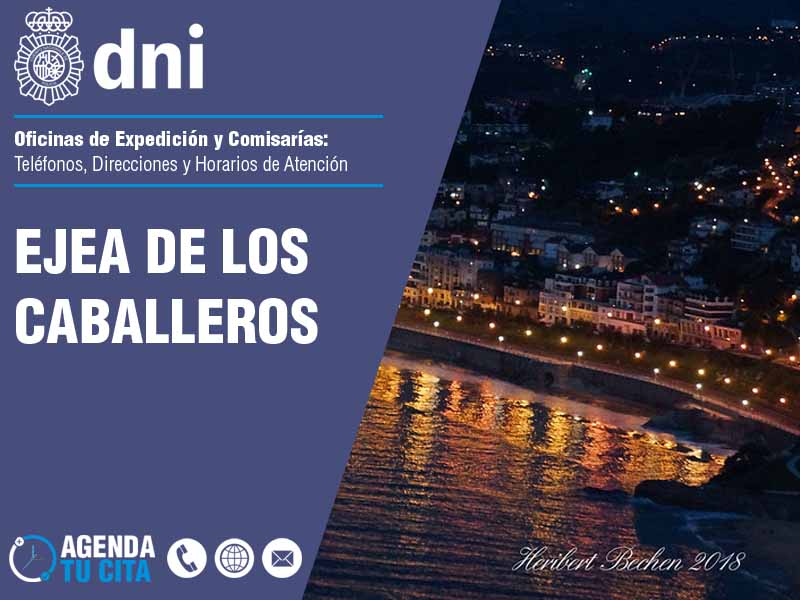 Oficinas del DNI en Ejea de los Caballeros - Telfonos, Direcciones y Horarios