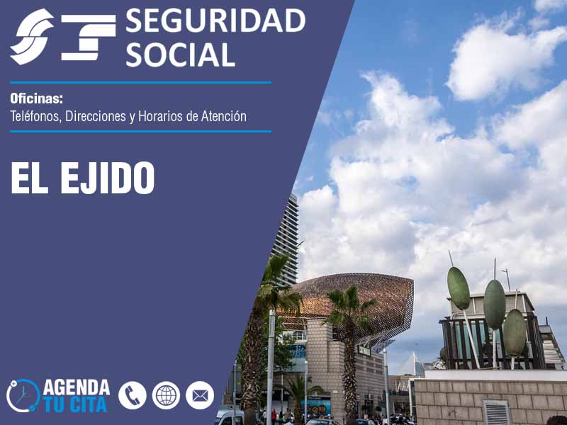 Oficinas de la Seguridad Social en El Ejido - Tel�fonos, Direcciones y Horarios