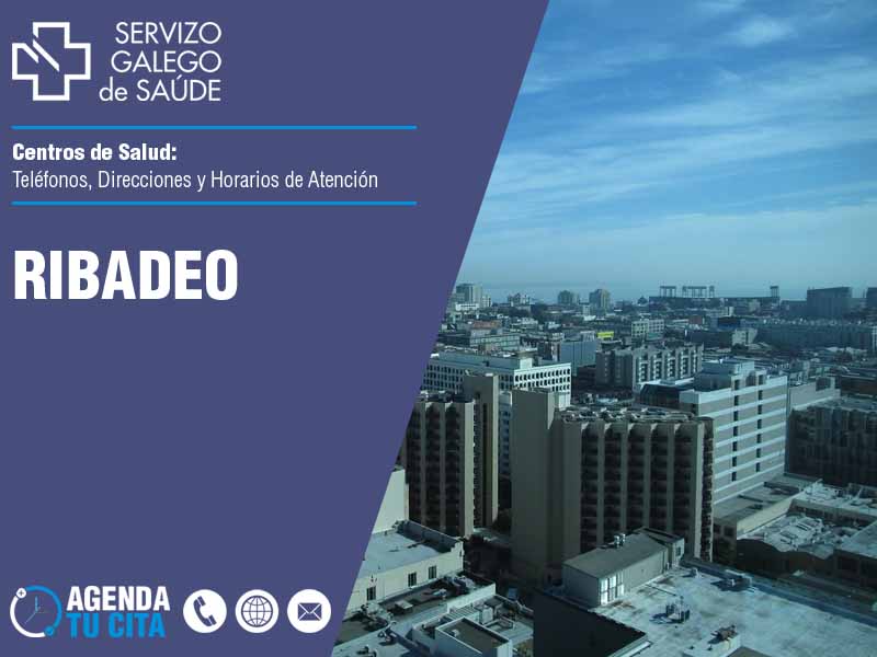 Centros de Salud en Ribadeo - Telfonos, Direcciones y Horarios de Atencin