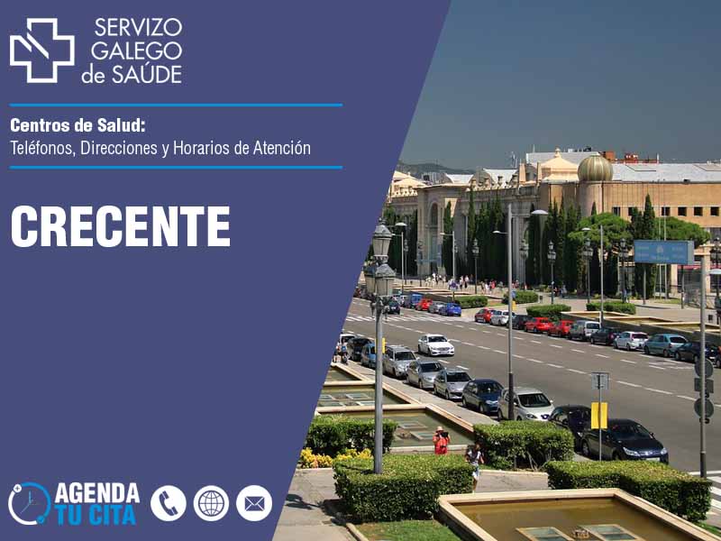 Centros de Salud en Crecente - Telfonos, Direcciones y Horarios de Atencin