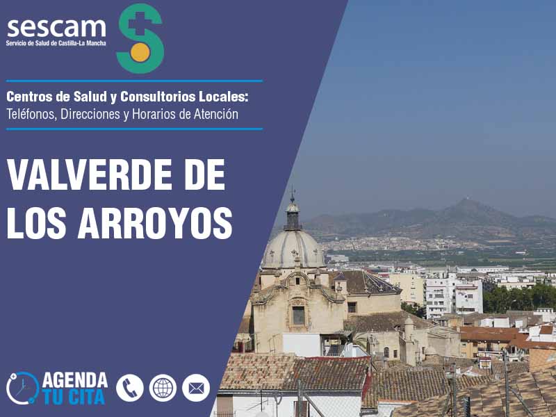 Centros de Salud en Valverde de los Arroyos - Telfonos, Direcciones y Horarios de Atencin