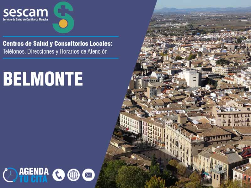 Centros de Salud en Belmonte - Telfonos, Direcciones y Horarios de Atencin