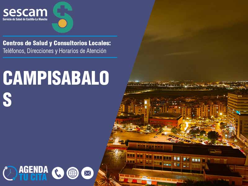 Centros de Salud en Campisabalos - Telfonos, Direcciones y Horarios de Atencin